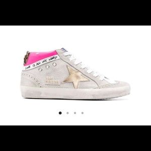 Golden goose from a boutique.